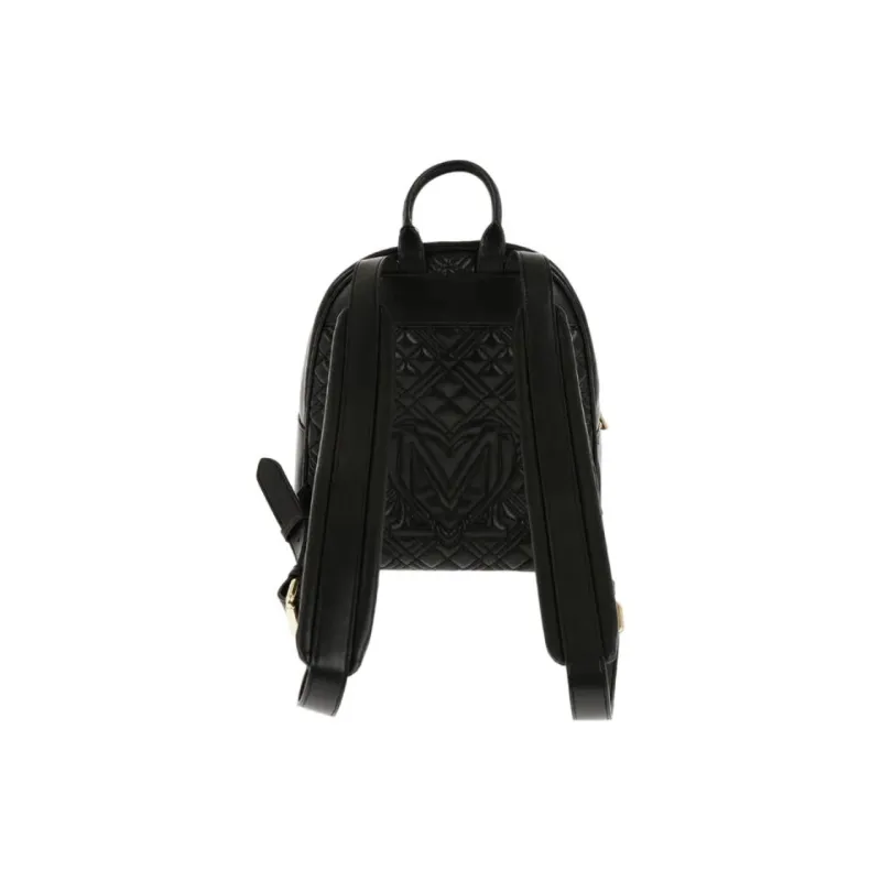 LOVE MOSCHINO Logo Lettering Quilted Backpack-5