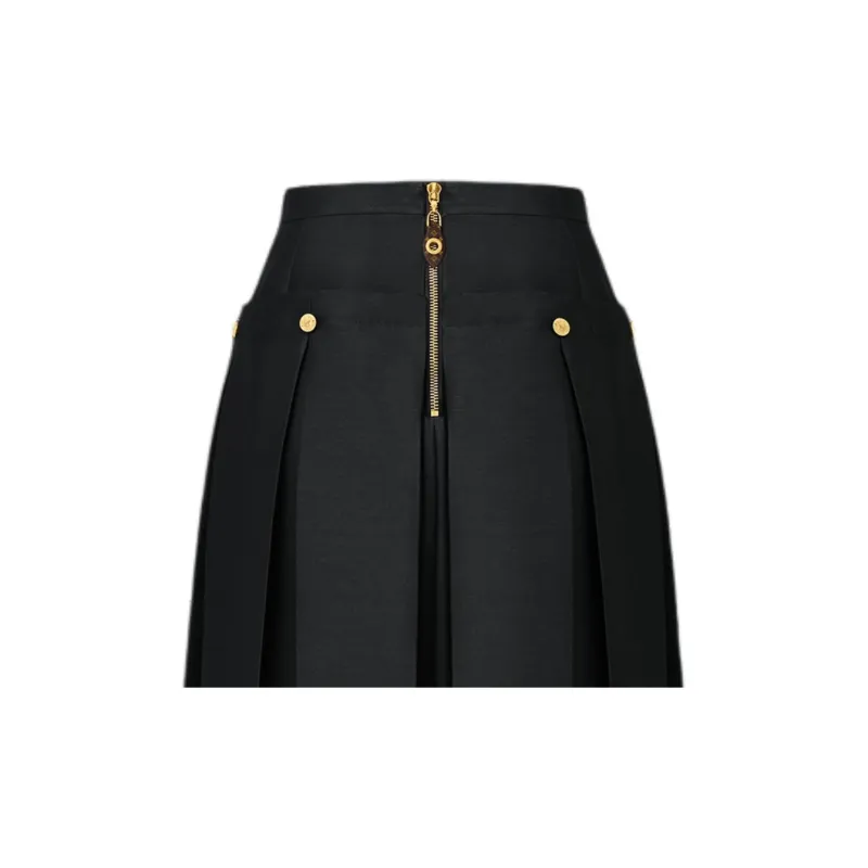 LOUIS VUITTON Box Pleat Skirt-3