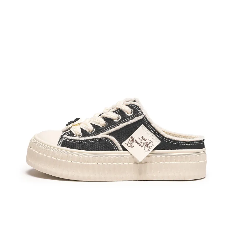 Disney x Hotwind Vintage Leopard Series Canvas Shoes Women's-0