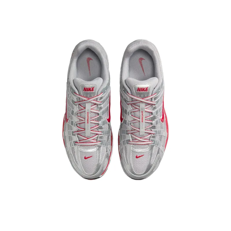 Nike P 6000 Metallic Silver Gym Red-3