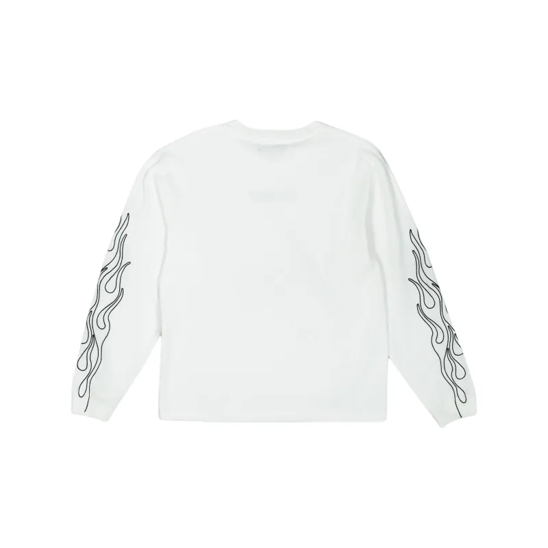 PLEASURES Fiery Heavyweight Long Sleeve-1