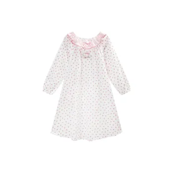 GUKOO x Hello Kitty Nightgown Women's Pearl Pink