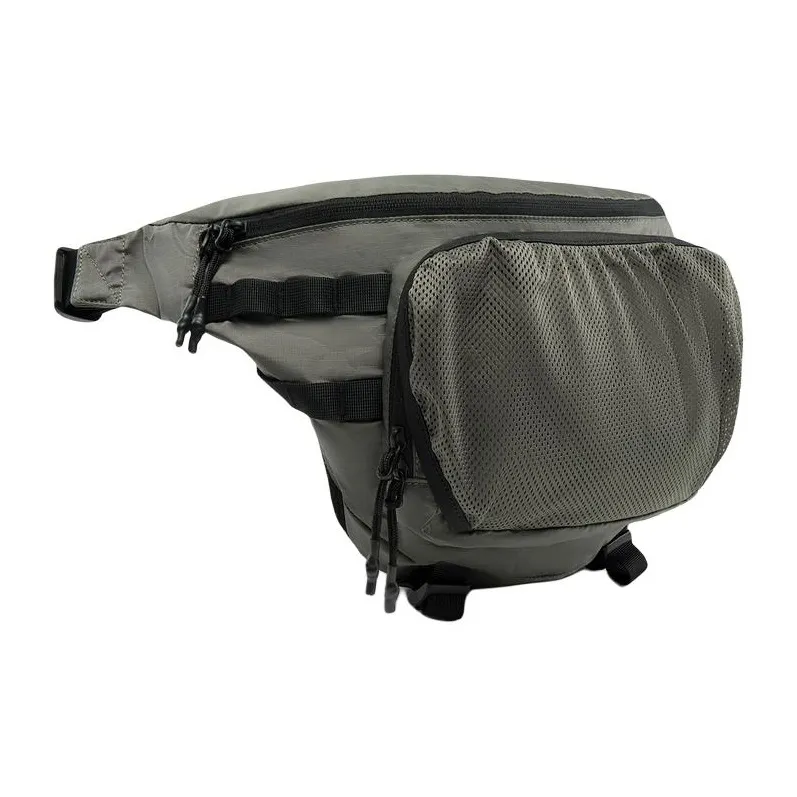 LiNing CF Tracing Polyester One Shoulder Crossbody Bag, Sling Bag, Fanny Pack Unisex Tea Green-2