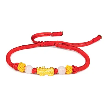 Diamond International Gold Bracelet Unisex