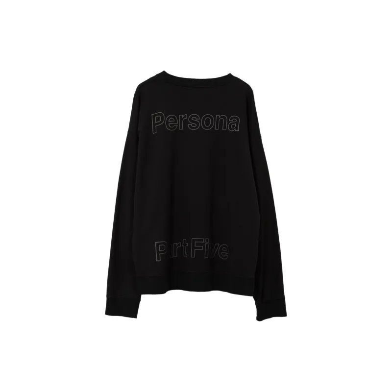 Maison Mihara Yasuhiro SS25 Sweatshirt Men's Black-1