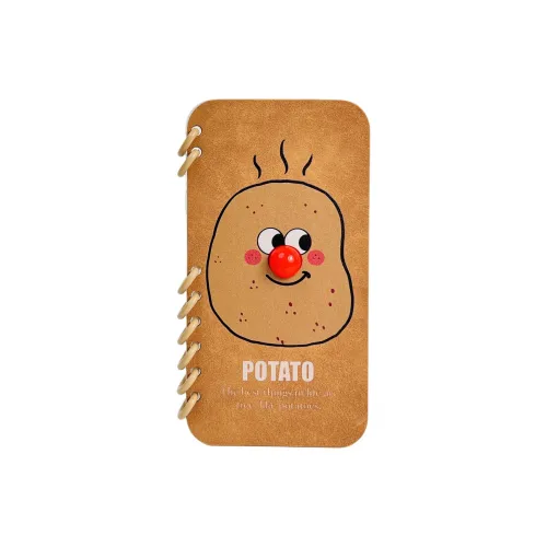 Wei Xin Leather Material Flap Red Potato Phone Cases Compatible With IPhone 16/15 Pro Max/Apple 13/14 Pro/Max