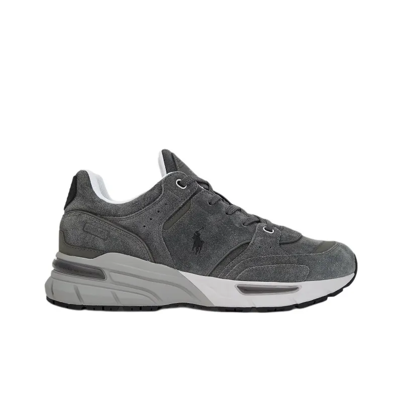 Polo Ralph Lauren Trackster 250 Low-Top Casual Shoes Men's Gray Black-1