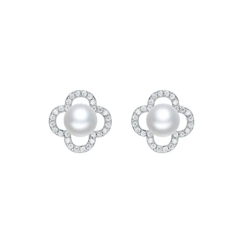 Century Edge Jewelry Freshwater Pearl Stud Earrings Women's