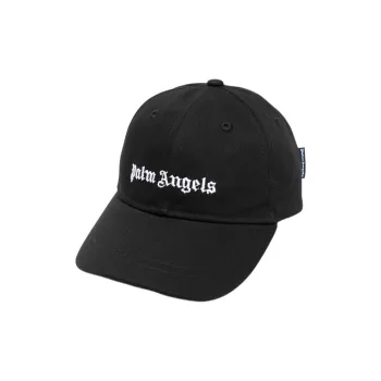 PALM ANGELS Logo Embroidered Baseball Cap