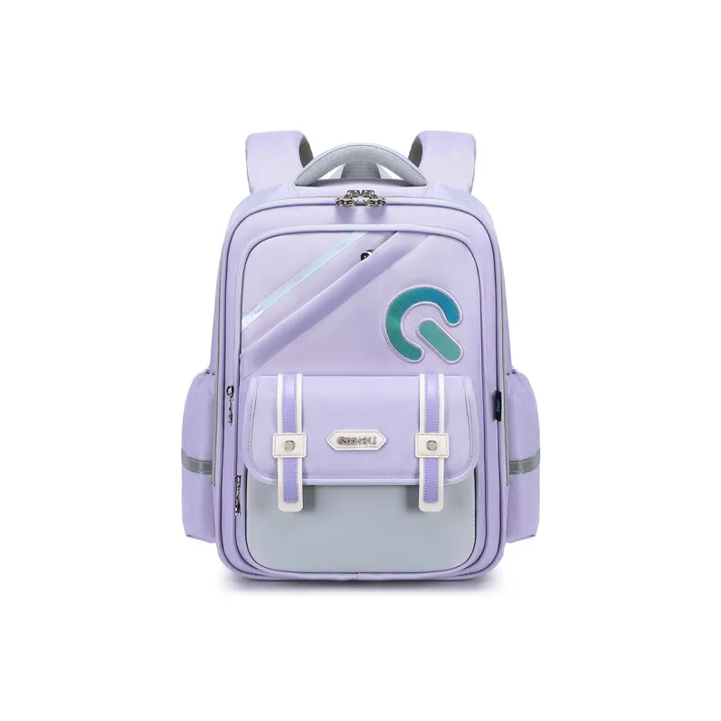 Seven Star Fox Polyester Student Bag Multicolor-11