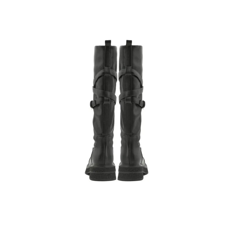 Little Sue Knee high Boots Women's Black-3
