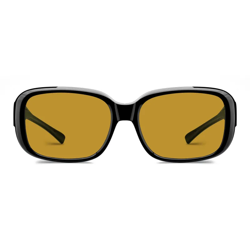 Wood Premium TR/Memory Plastic Sunglasses Unisex-1