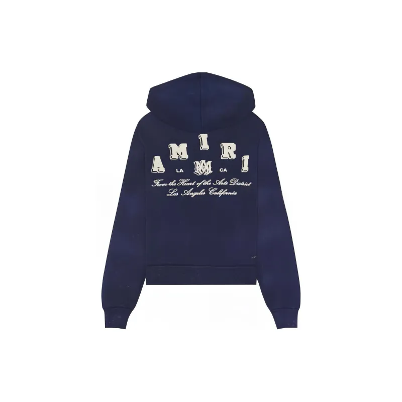 AMIRI Vintage Collegiate Zip Hoodie-1