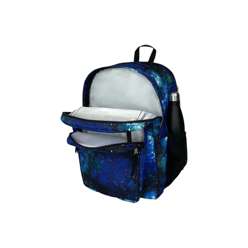 JanSport Polyester Backpack Tubas Unisex Blue Space-3