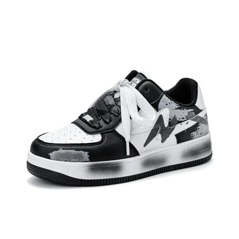 Crayon Shinchan Low Top Skateboard Shoes Unisex-14
