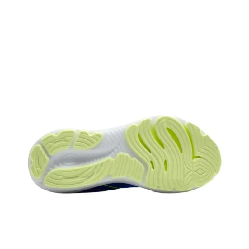 Brooks Anti Slip Wear Resistant Low Top Running Shoes Men's Black Blue Yellow-5