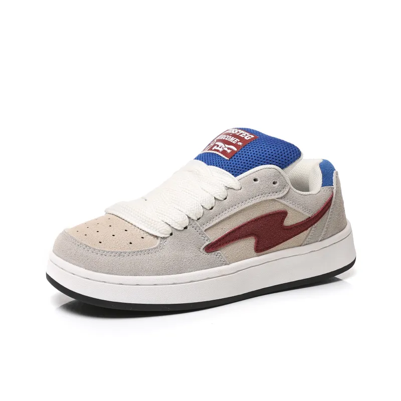 DEFINEX Anti-Slip And Wear-Resistant Height Increasing Low-Top Skateboard Shoes Unisex-30