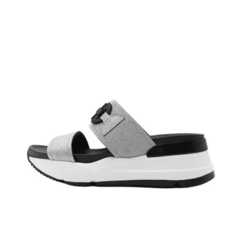 RUCOLINE R-Evolve Slide Slippers 6cm Women's Silver
