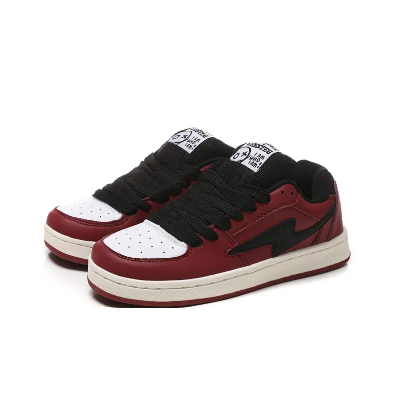 DEFINEX Anti-Slip And Wear-Resistant Height Increasing Low-Top Skateboard Shoes Unisex-17
