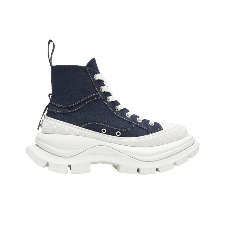 SMILEREPUBLIC QUEEN Anti Slip And Wear Resistant Height Increasing High Top Casual Shoes Unisex-22