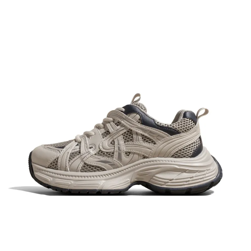 KODI Anti-Slip Wear-Resistant Low-Top Chunky Sneakers Women's-5