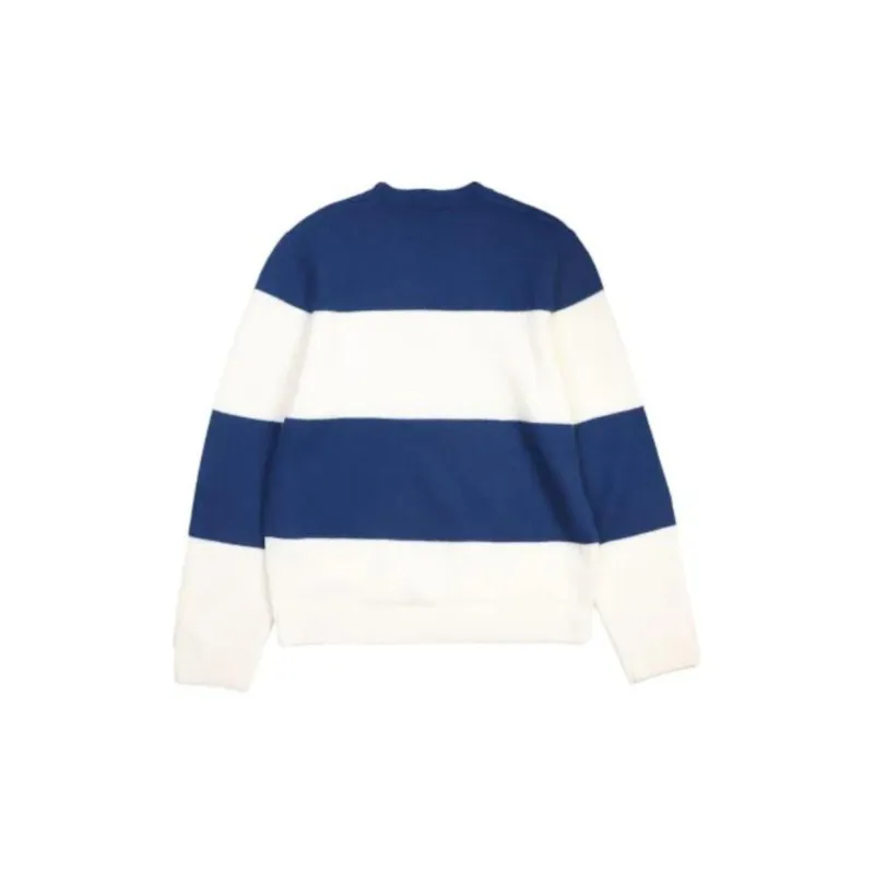 A.P.C Logo Intarsia Striped Jumper-1