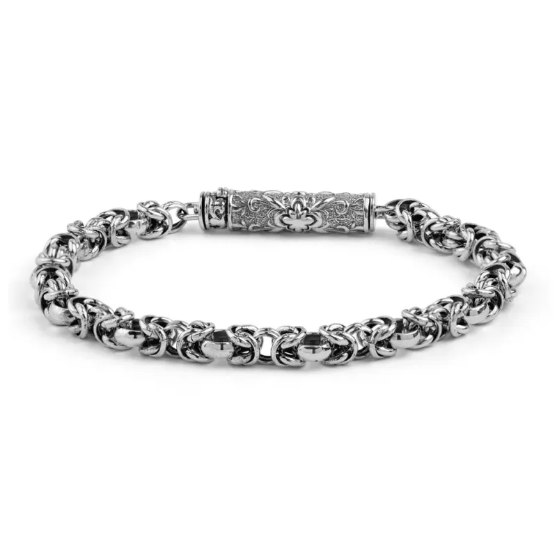 Ah Bo Ci De 925 Sterling Silver Bracelets Unisex-2