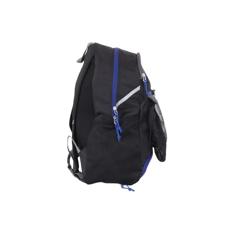 Adidas Polyester Backpack Regular Men's Black & Blue-2