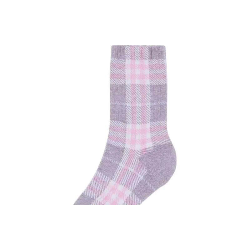 Burberry Vintage Check Socks Pale Grey-1