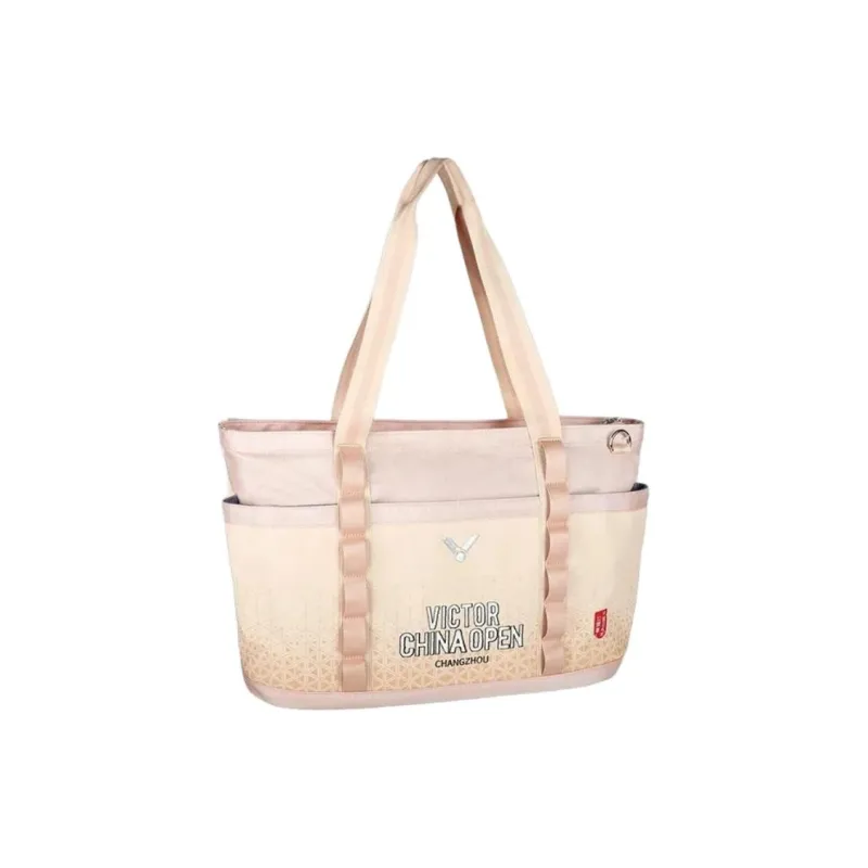 VICTOR PU Tote Bag, Shopping Bag, Handbag Regular Unisex Champagne Pink-1