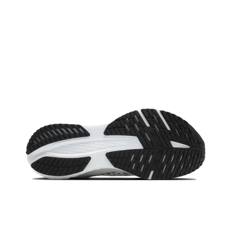 Brooks Anti Slip Wear Resistant Low Top Running Shoes Men's Black White-5