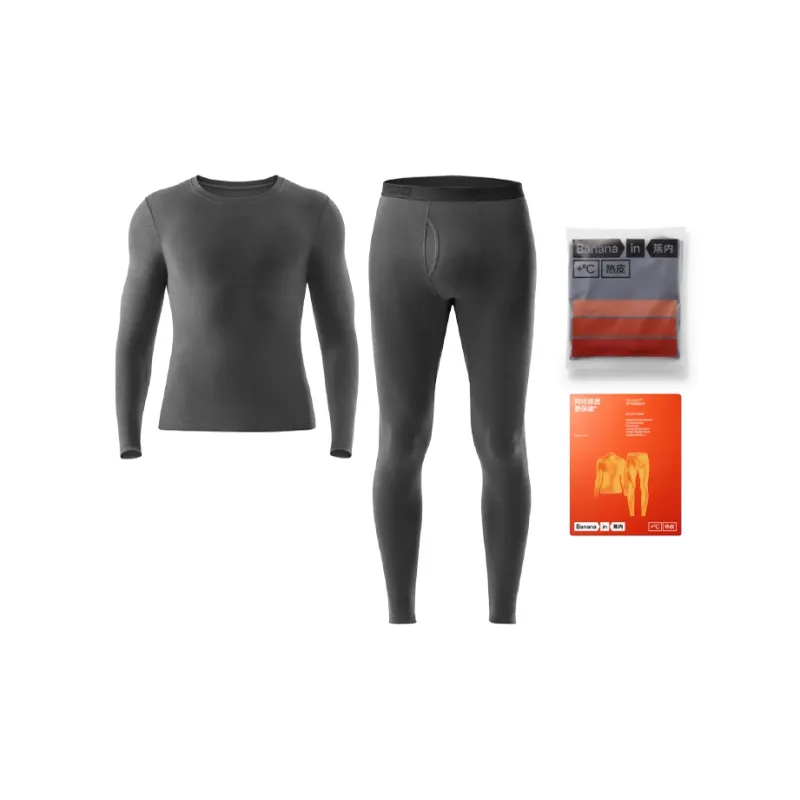 Bananain Red Plan Series Thermal Set Unisex-6