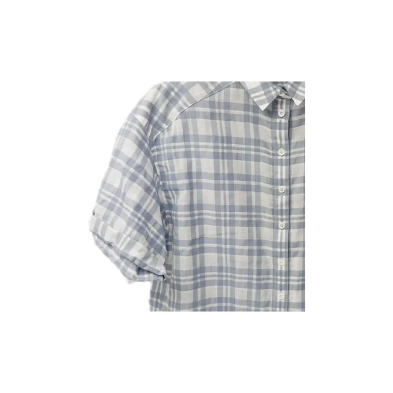 Burberry Shirts Women's Blue-1