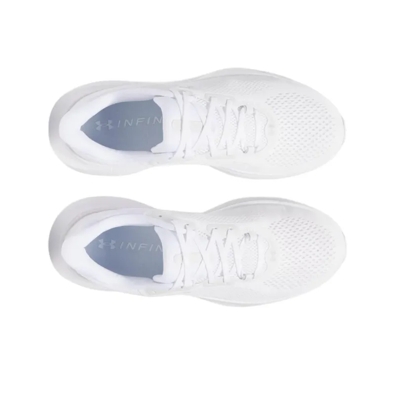 Under Armour Infinite Pro Slip Resistant Low Top Running Shoes Men's White-2