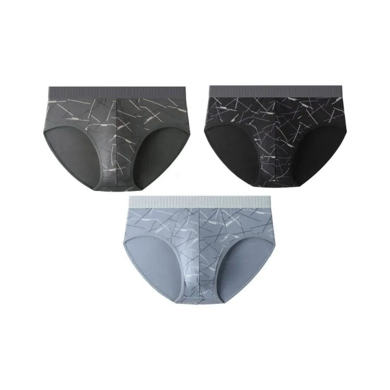 Qiao Ni Tong Underpants Men's 3 Pack-0