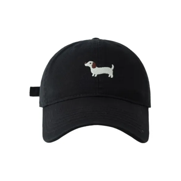 FREE RABBITⅡ Korean Style Fashion Versatile Soft Top Baseball Caps Unisex-2