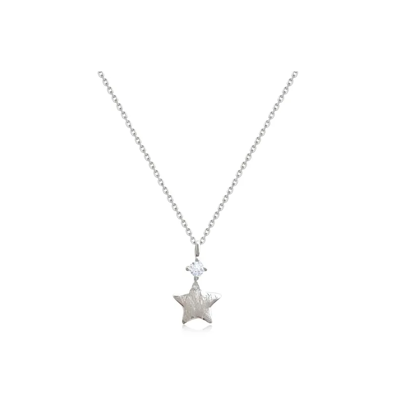 SHEEHHYY S925 Silver Necklaces Women's-3