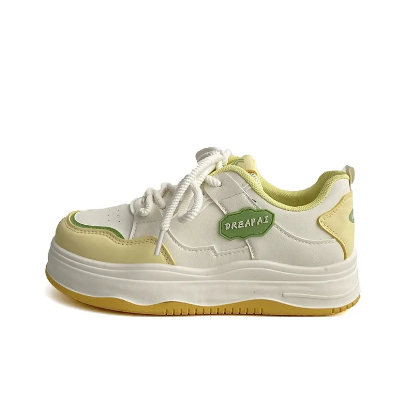Than Than Me Slip-Resistant Low-Top Skateboard Shoes Women's-4