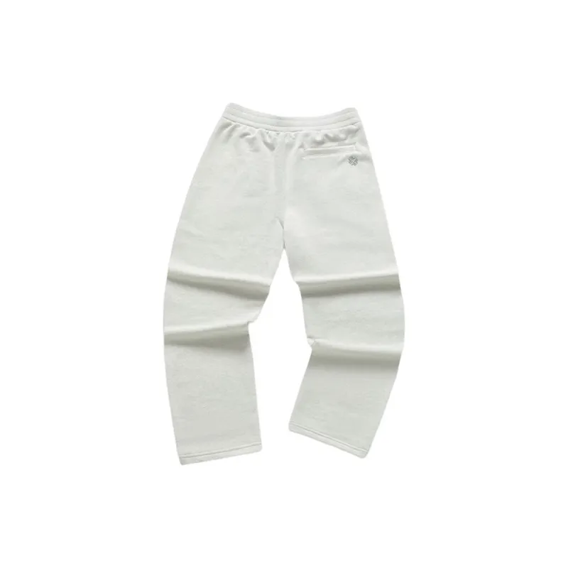 FILA FUSION Knitted Sweatpants Unisex Navy White Gray-1