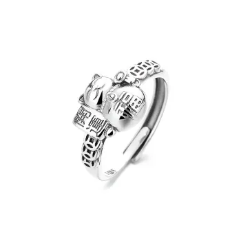 XIHUILIN S925 Silver Rings Unisex