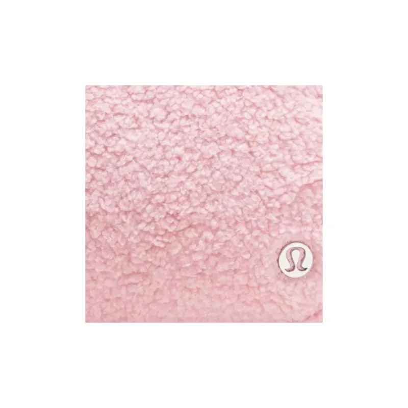 Lululemon Polyester Crossbody Fanny Pack Regular Women's Trendy Pink & Silver-4