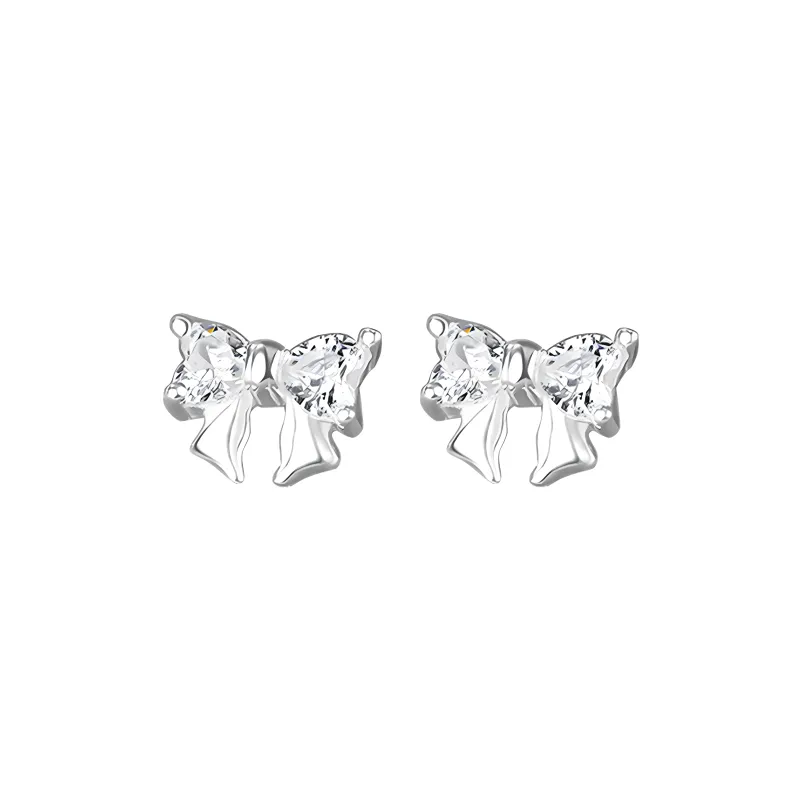 CLARKIA FLOWER 999 Fine Silver Stud Earrings Women's-0