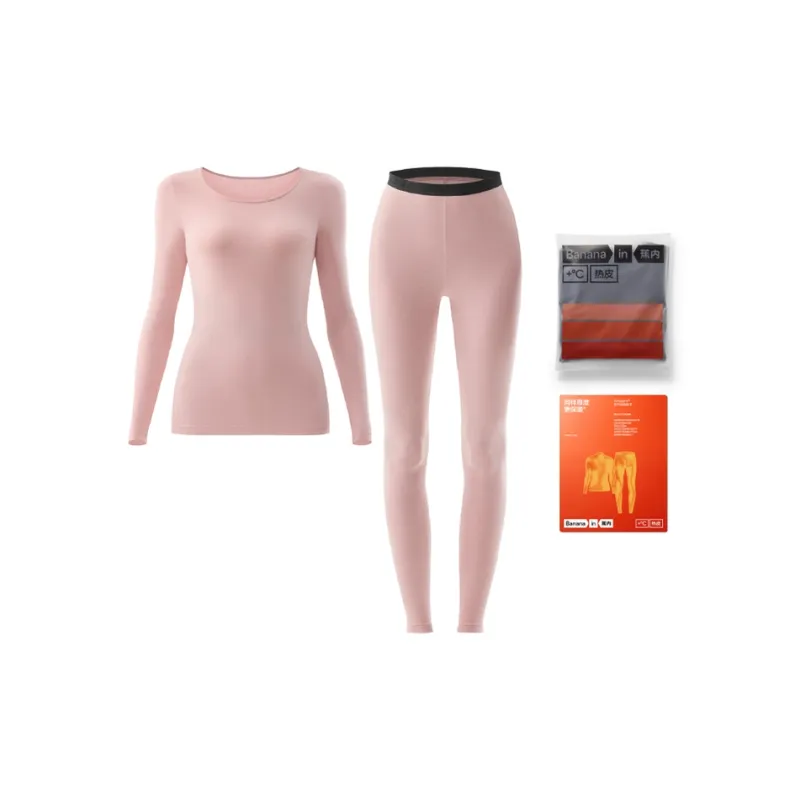 Bananain Red Plan Series Thermal Set Unisex-35