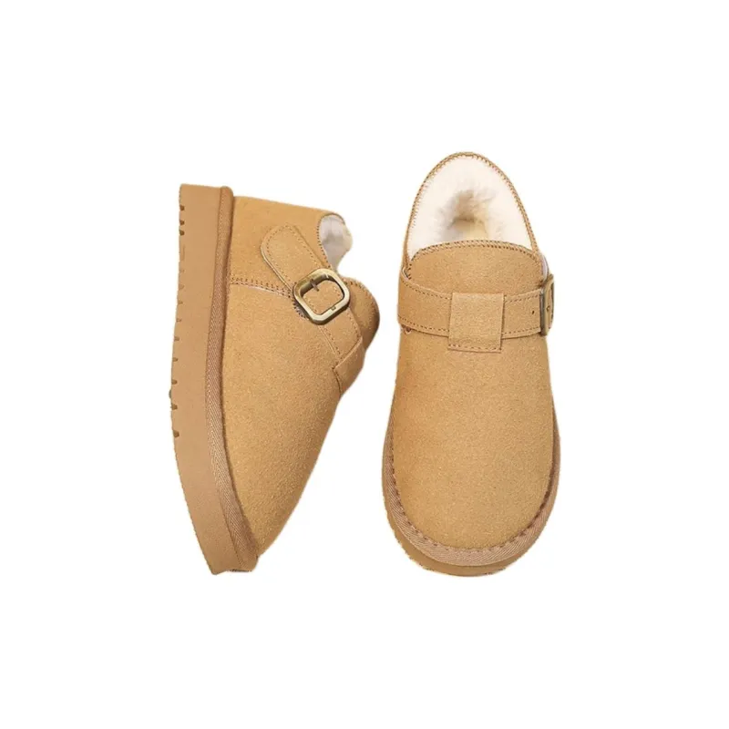 Qiao Anju Home Slippers Antelope Brown, Chestnut-9