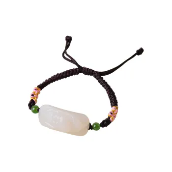 Survival Hetian Jade Bracelets Dusty Pink Women's