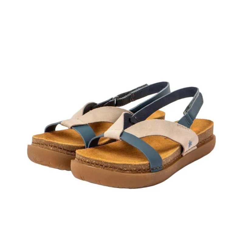 Art RHODES Strap Sandals Women's Blue-1