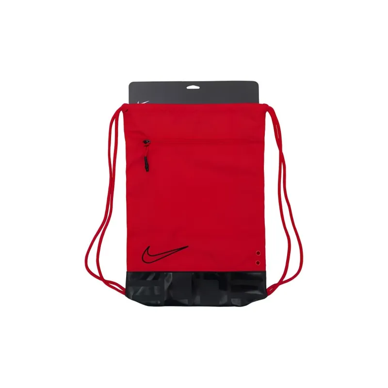 Nike Polyester Storage Bag Basketball Bag Backpack Regular Unisex Black Red-0