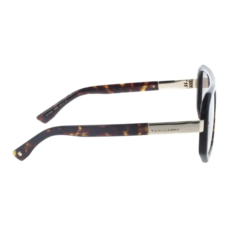 DSQUARED 2 Acetate Aviator Sunglasses Men's Tortoiseshell-4