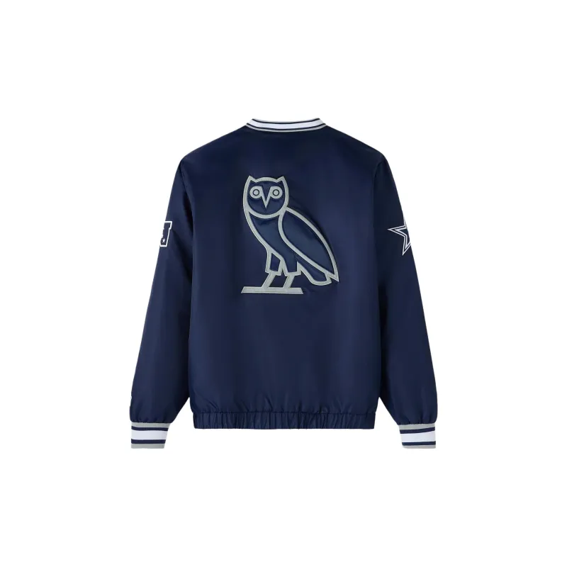 Ovo X NFL Dallas Cowboys Starter Trainer Pullover Jacket-1