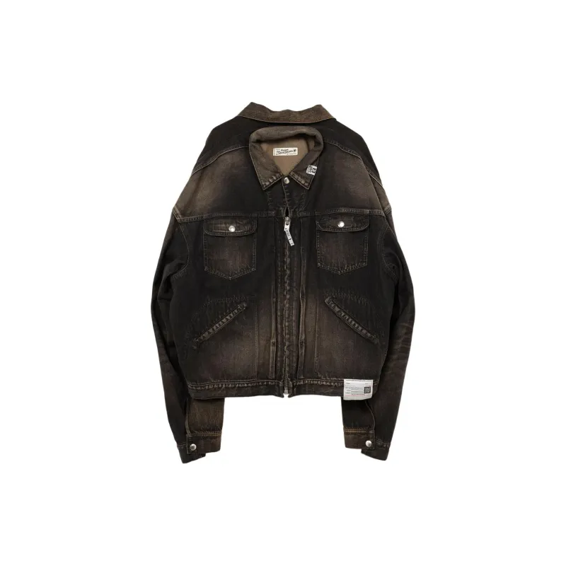 Maison Mihara Yasuhiro Both Sides Front Denim Jacket-1
